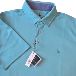 Tailorbyrd Modal Polo Neu mit Etikett in Aqua, weich klassisch Größe Large - Bild 1 von 9