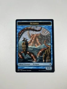 MTG Magic the Gathering Token - Octopus (7/313) Battle for Zendikar - Picture 1 of 4