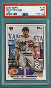 2023 Topps Louie Varland Golden Mirror SSP /25 #441 PSA 9! POP 1! - Picture 1 of 2
