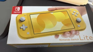 Nintendo Switch Lite Gaming Console - Yellow Region Free Japanese Version Box - Picture 1 of 1