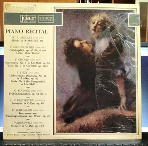 PIANO RECITAL MOZART MENDELSSOHN CHOPIN LISZT SINDING PADEREWSKI SCHUMANN BEETHO - Foto 1 di 11