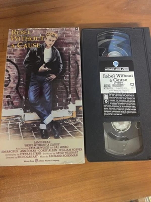 Rebel Without a Cause (VHS, 1990) James Dean - Image 1 of 2