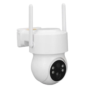2K Solar Security Cameras AI Motion Detection Color Night Vis-ion 360 Deg Vi NEW - Afbeelding 1 van 12