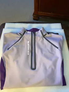 Second Skin Womens Med WOMENS Long Sleeve 1/4 Zip Athletic Pullover Ladies - Picture 1 of 6