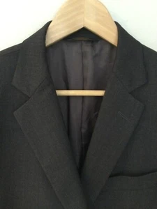 Brooks Brothers 1818 Makers & Merchant Fitzgerald Solid Charcoal Gray Jacket 41S - Picture 1 of 10