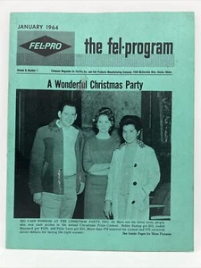 1964 FEL-PROGRAM Vol.8 No. 1 A Wonderful Christmas Party COMPANY NEWSLETTER - Picture 1 of 4