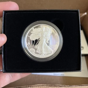 2021 American Eagle One Ounce Silver Proof Coin West Point (21 EAN) - Picture 1 of 4