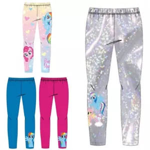My little pony Leggings girls age 3 4 5 6 7 8 9 super soft - Picture 1 of 5