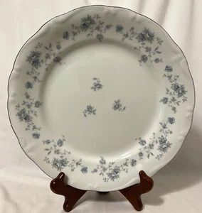 Vajilla Johann Haviland plato de cena guirnalda azul Baviera Alemania 10" China - Imagen 1 de 5