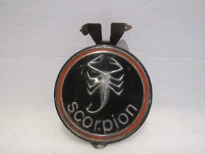 Vintage Scorpion 70s Stinger Snowmobile Emblem Hood Ornament Original - Picture 1 of 9