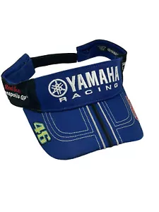Yamaha Racing Visor Hat Indy GP 2013 Moto GP Red Bull 46/99 Rossi/Lorenzo - Picture 1 of 7
