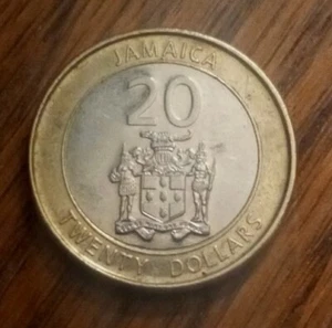 2015 20 Dollars Jamaica Coin  - Picture 1 of 2