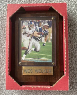 Уэс Уэлкер НОВАЯ КАРТА ПАТРИОТОВ АНГЛИИ НАСТЕННАЯ ТАБЛИЧКА - Изображение 1 из 2