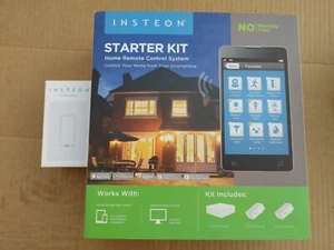 Insteon Home Control Starter Kit 2244-234 1 Hub 4 Dimmer Modules Leak Sensor Swi - Picture 1 of 9