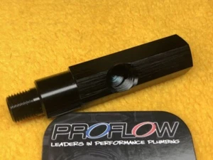 Proflow PFE374-01 1/8 BSP to 1/8 NPT Aluminium Oil pressure gauge adapter - Picture 1 of 2