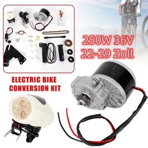 Kit de conversión de bicicleta eléctrica de 22''-29'' Ebike Motor Kit Conversion 250W 36V - Imagen 1 de 16