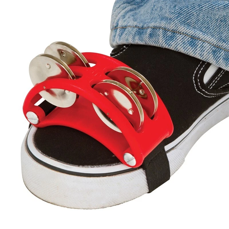 NEW - Latin Percussion Foot Tambourine, LP188