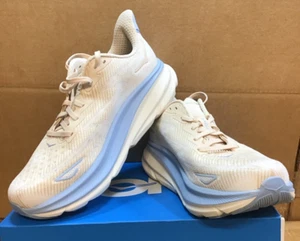 Hoka One One M Clifton 9 1127895 OKLB Herren Beige und Blau Laufschuhe - Bild 1 von 8