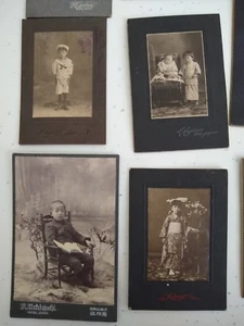Lotto 15 Meiji Giapponese Giappone Bambini Donne Kimono Armadio Studio Foto - Foto 1 di 5