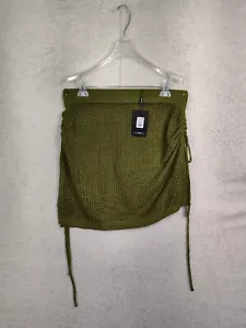 Fashion Nova Women Skirt 1X Sea Salt Breeze Crotchet Cover Up Swimwear Mini - Picture 1 of 19