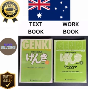 GENKI Volume II An Integrated Course in Elementary Japanese 3rd Edition JAPAN - Picture 1 of 2
