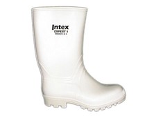 Expert Gummistiefel EN 347-1 Arbeitsstiefel Metzgerstiefel weiß