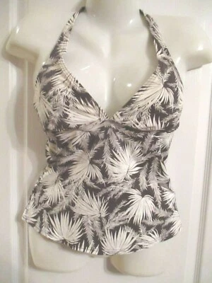 Mujer Michael Kors Talla 8 Halter Tankini Top Floral Traje de Baño  Foto 1 de 4