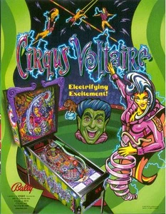 Pinball ROM SOUND SET (5 chips) Bally Cirqus Voltaire - Picture 1 of 1