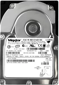 FESTPLATTE DELL 0C4360 C4360 36GB 15000U/min 8MB SCSI U320 8C036J0 3.5'' Zoll - Bild 1 von 3