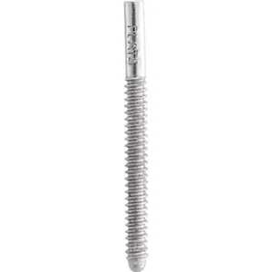Pendiente de tornillo roscado poste único platino sólido 950 .041" hallazgo hecho en EE. UU. - Imagen 1 de 2