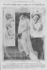 1913 MODE Braut von Juni Kleid Kopfkleider hohe Frisuren Hochzeiten (423)
