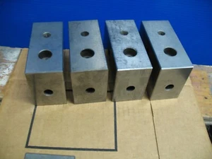 MOORE JIG GRINDER JIG BORER ROTARY 2"X 3"X 4.5" HARDENED + GROUND RISER BLOCKS - Picture 1 of 4
