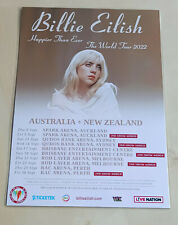 BILLIE EILISH - Australian 2022 Tour Poster - Laminated New Tour Poster - NEW!