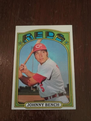 Johnny Bench 1972 Topps #433 (como nuevo+) Foto 1 de 2