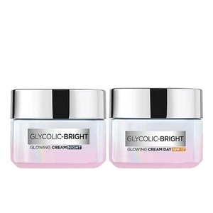 Paris Glycolic Bright Day Cream SPF 17 + Night Cream – 50ml + 50ml Combo Pack - Picture 1 of 3
