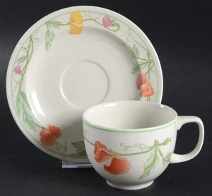 Adams China Summer Delight Cup & Saucer 4313 - Picture 1 of 1