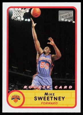 2003-04 Bazooka Mike Sweetney #245 Rookie BASKETBALL CARD Knicks RC - Image 1 of 2