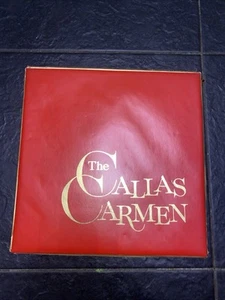 THE CALLAS CARMEN 3 LP DELUXE BOX, French NTOO, Pretre, HMV DAN 143-5 - Picture 1 of 5