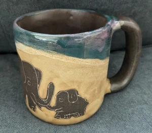 Mara Steinzeug Elefant Becher -16 oz - Bild 1 von 8