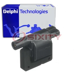Delphi Ignition Coil for 1991-1993 Nissan NX 2.0L L4 Wire Boot Spark Plug  lt - Picture 1 of 5