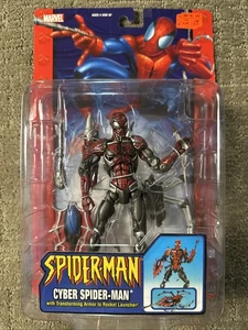 Cyber Spider-Man Transforming Armor 2004 ToyBiz Neu Sealed - Bild 1 von 5
