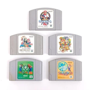 Nintendo 64 N64 Mario Kart Party Golf Tenis Lote de 5 Japón Importación NTSC-... - Imagen 1 de 5