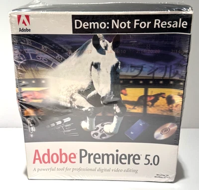 Adobe Premiere 5.0 Demo For Windows - Image 1 of 3