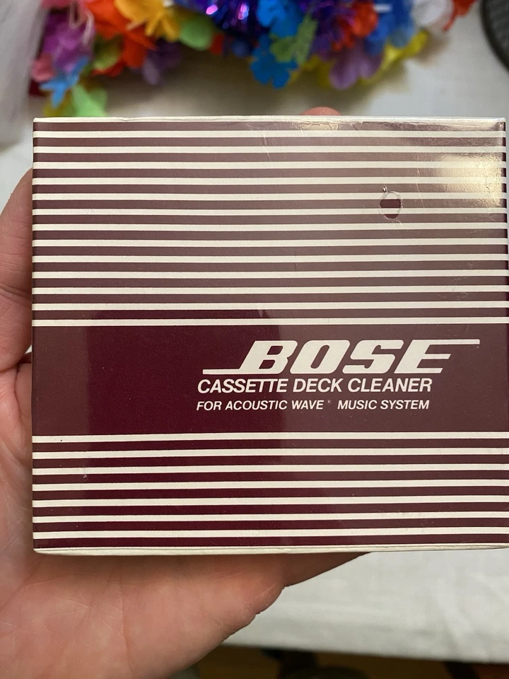 BOSE Cassette Deck Cleaner Kit Clean Cassette Tape OEM NOS SEALED - Image 1 of 1