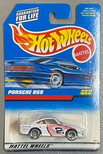 Hot Wheels 1998 Collectors No. #854 Porsche 959 With Metal Base - Picture 1 of 8