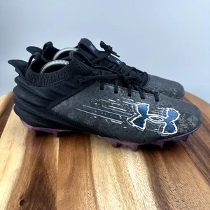 Under Armour Blur Smoke Suede 2.0 Men's Sz 8.5 MC Football Cleats 3027978-001  - Picture 1 of 7