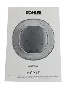 Kohler K-28238-GKA-CP Moxie Shower Head 1.75 GPM Chrome Bluetooth Speaker - Picture 1 of 10