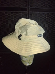 Columbia Bucket Hat Uomo Tan Coulisse Pesca All'aperto Taglia Unica Adatto Più - Foto 1 di 6