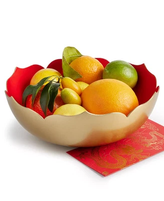 New Holiday Lane Lunar New Year Red & Gold Serve Bowl - Image 1 of 4