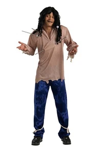 VOODOO DOLL WITCH DOCTOR ADULT MENS FANCY DRESS HALLOWEEN COSTUME - Picture 1 of 2